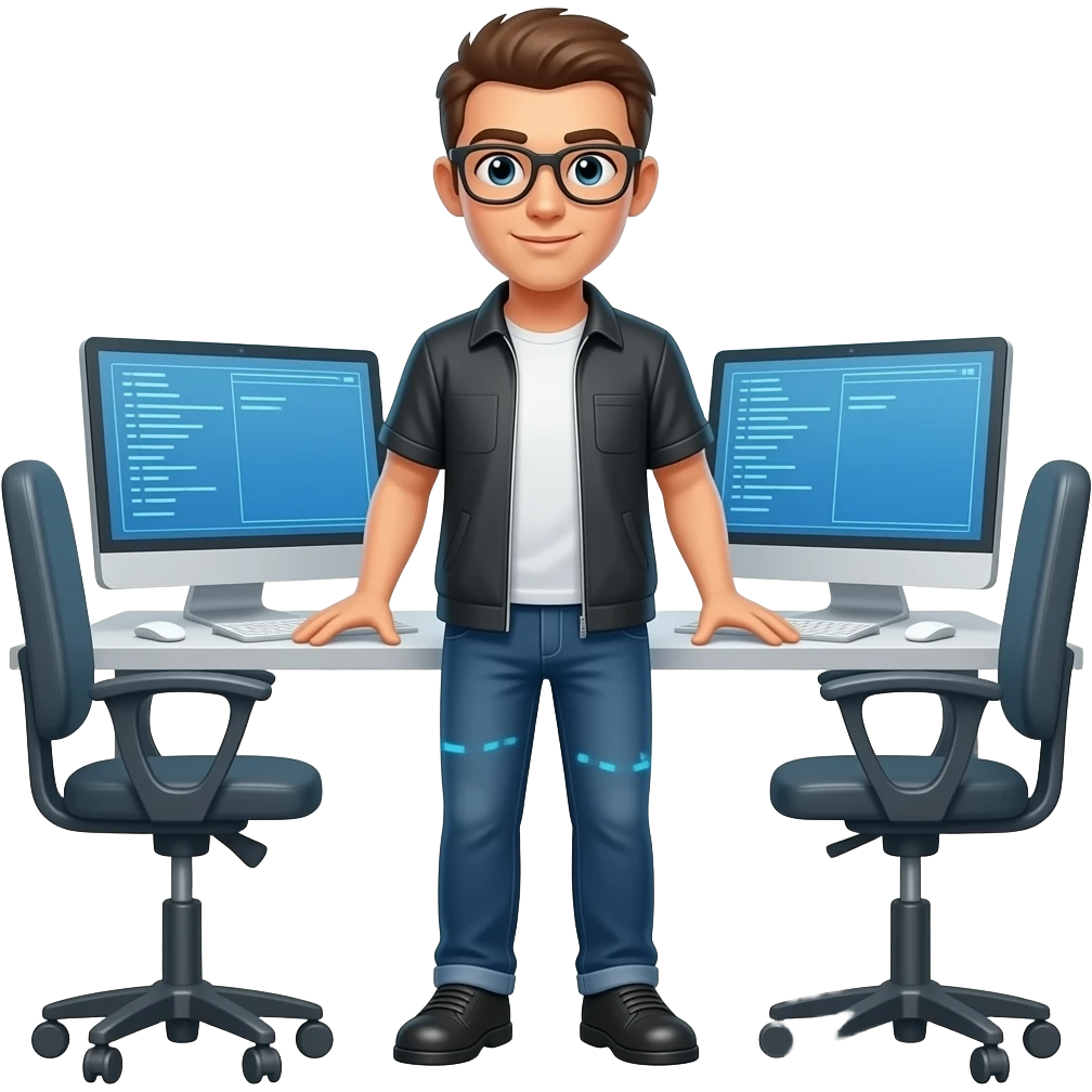 ai overloard takes controll of human software developer emoji