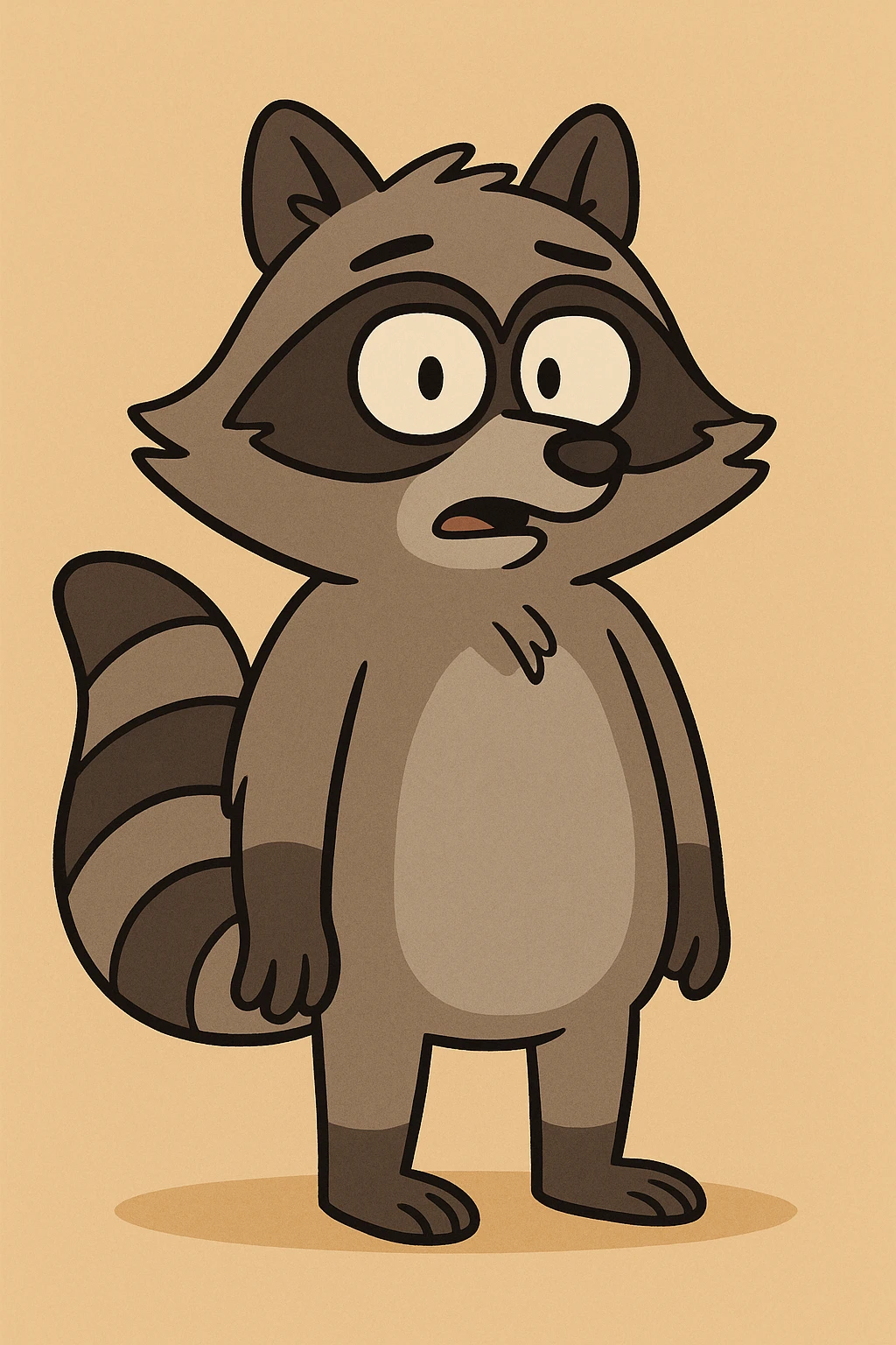 Raccoon emoji