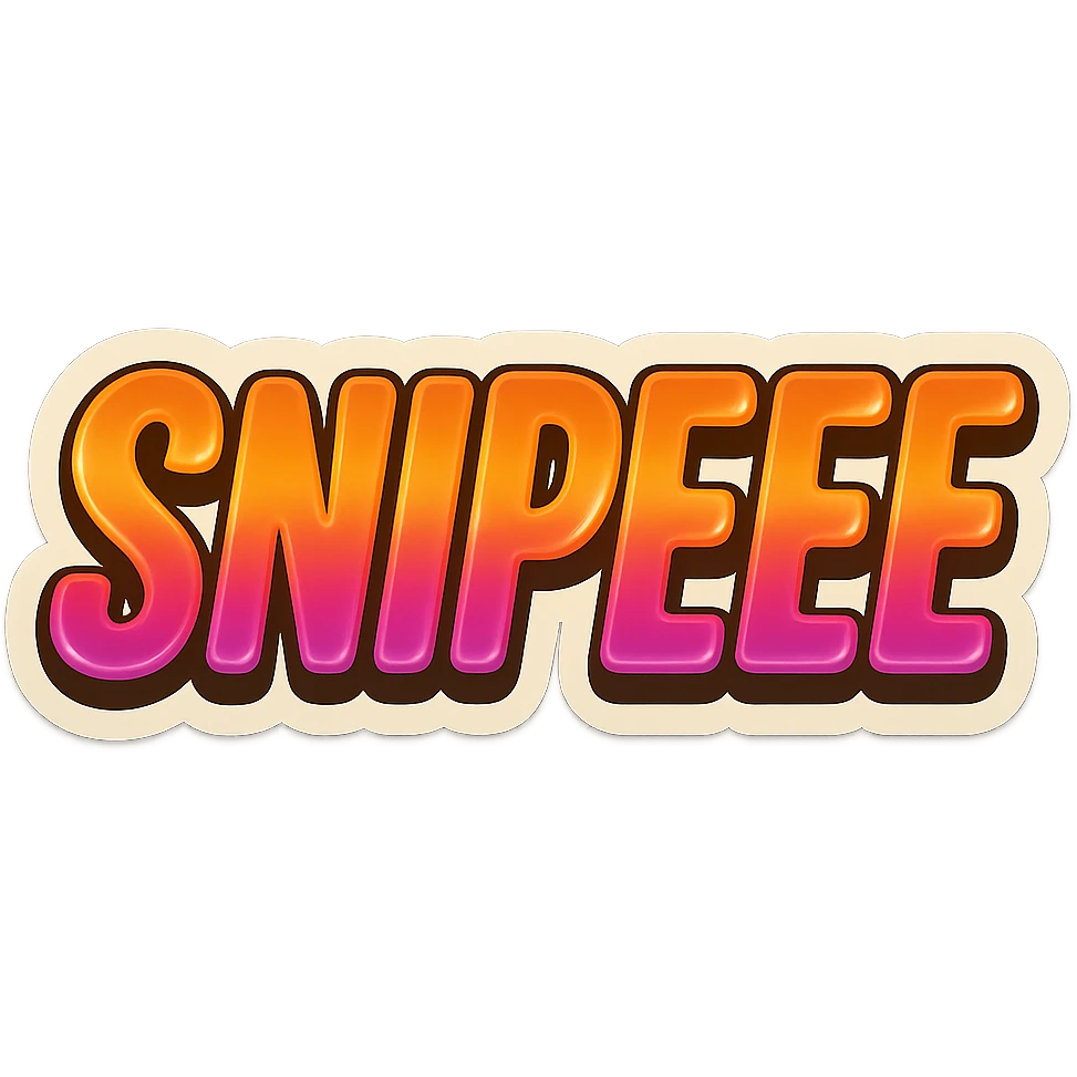 Make it say "SNIPEEE" emoji