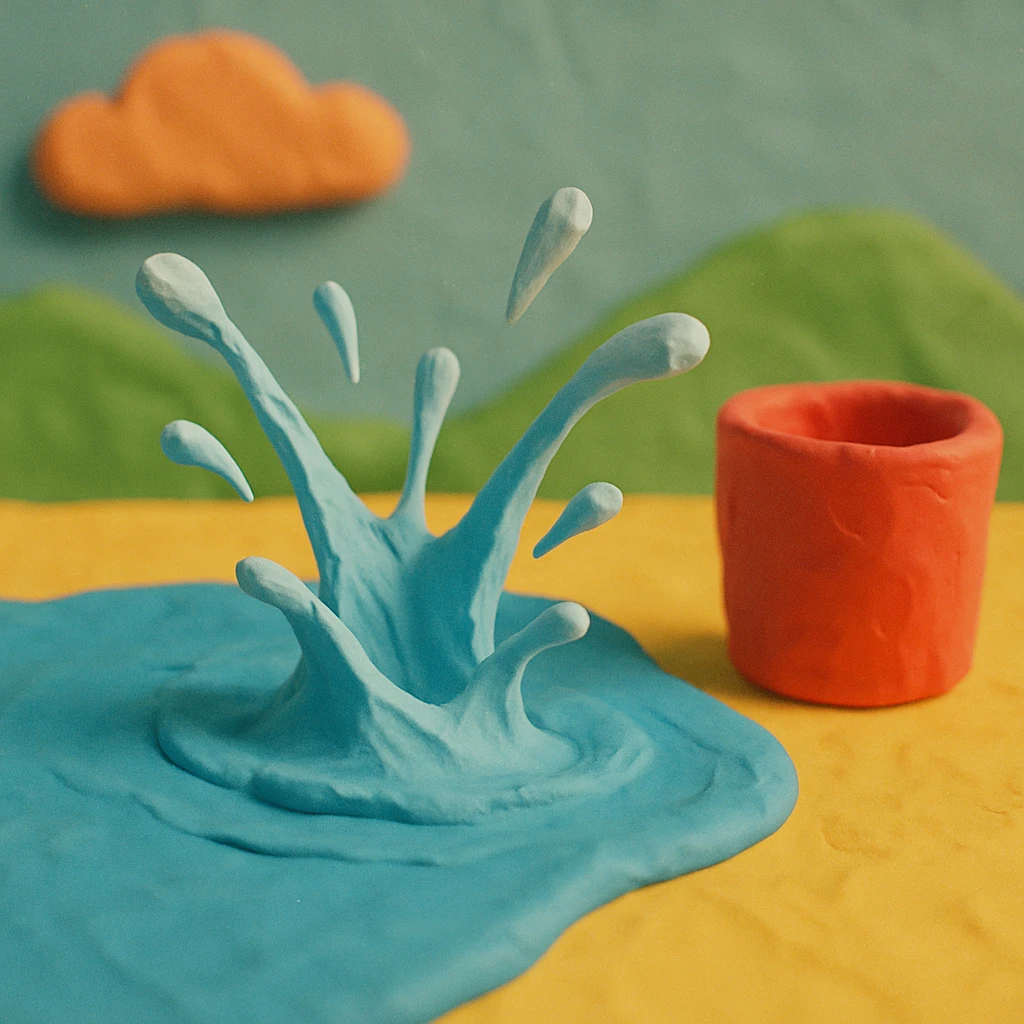 a splash of water emoji