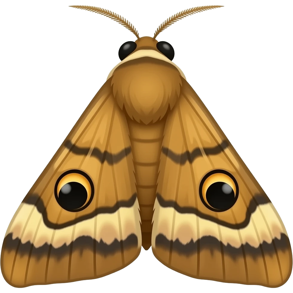 moth emoji