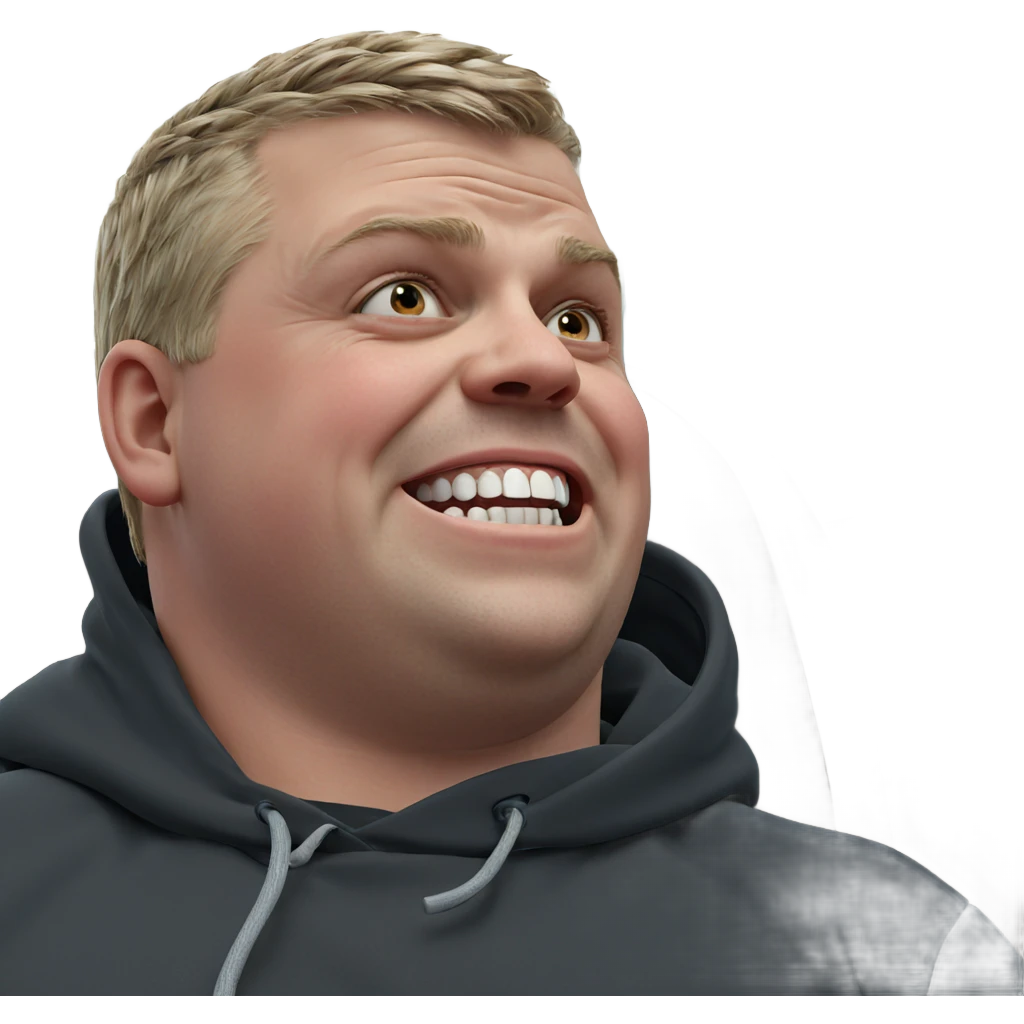 clenched teeth boy portrait emoji