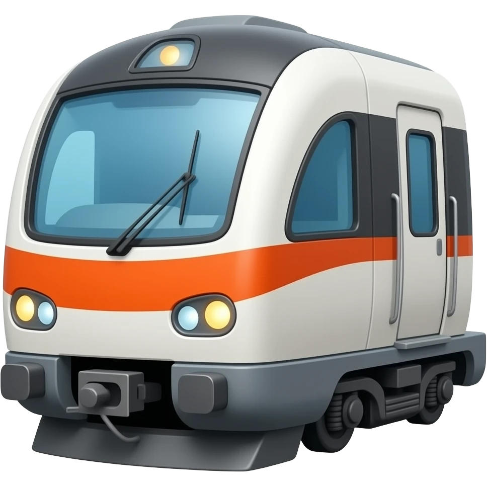 Emoji passenger train emoji