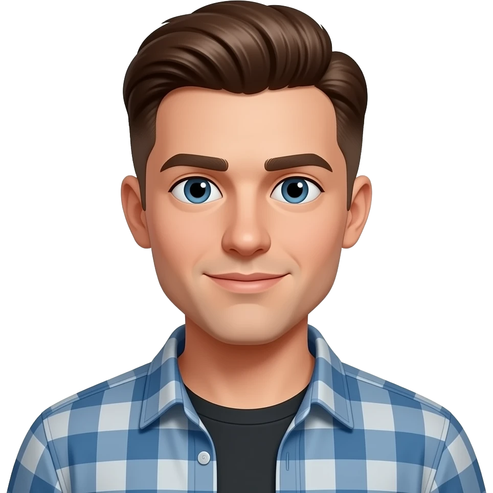 make me a tan 22 year old with a brown low taper fsce at air madness emoji