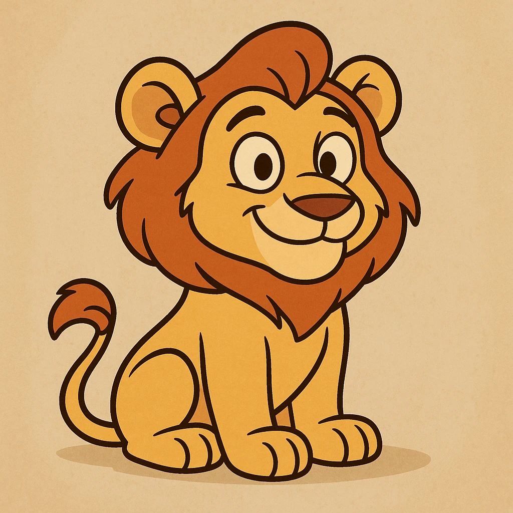 Lion cub emoji