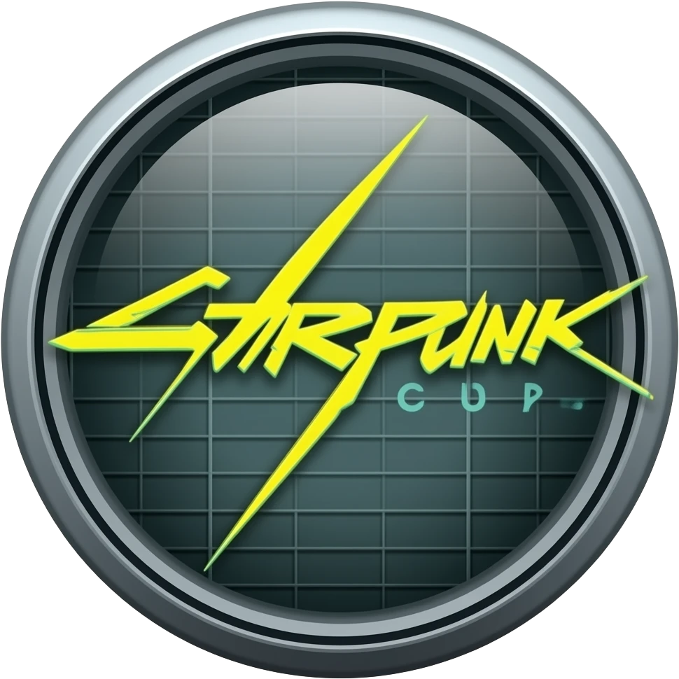 El símbolo de edgerrruners cyberpunk emoji