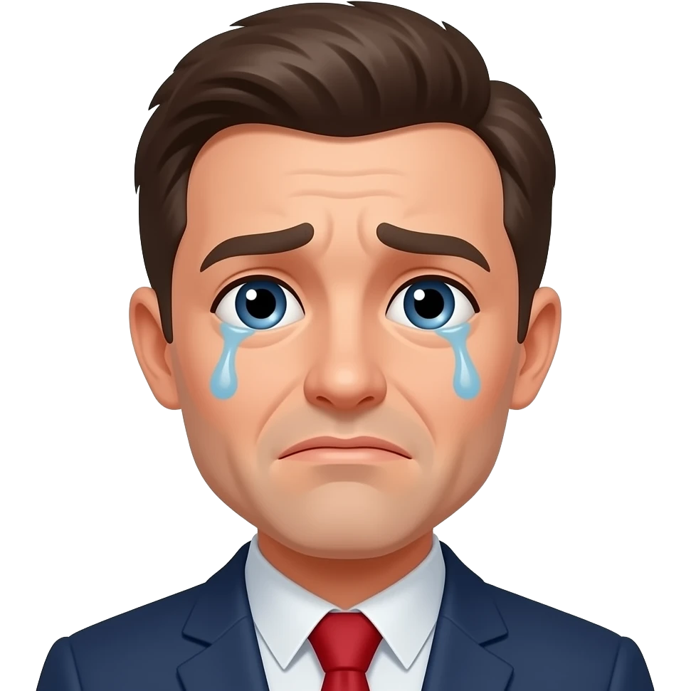 Embapé Francia llorando emoji