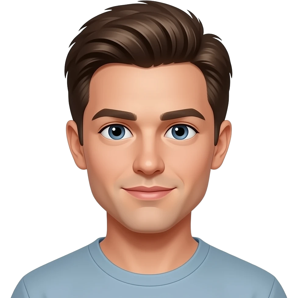 jeune homme ressemblant à chad michael murray avec une coupe de cheveux sabot 16 emoji