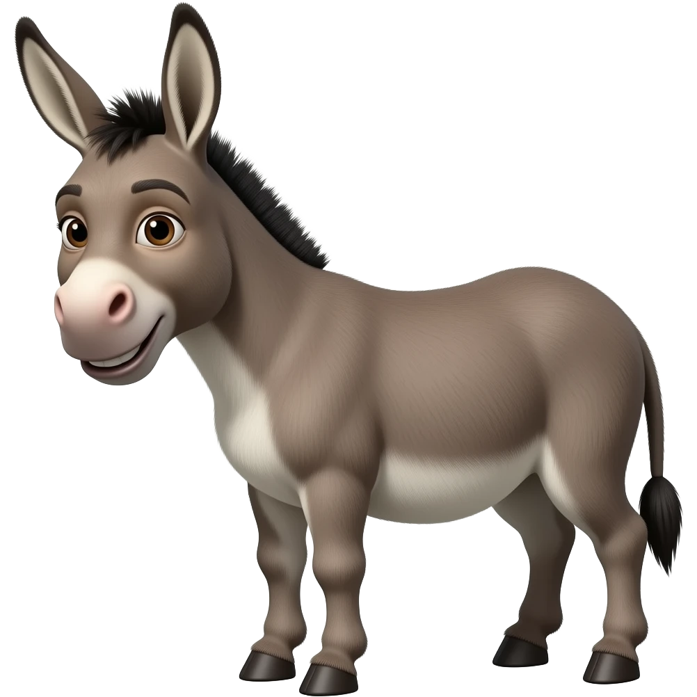 Donkey from shrek emoji