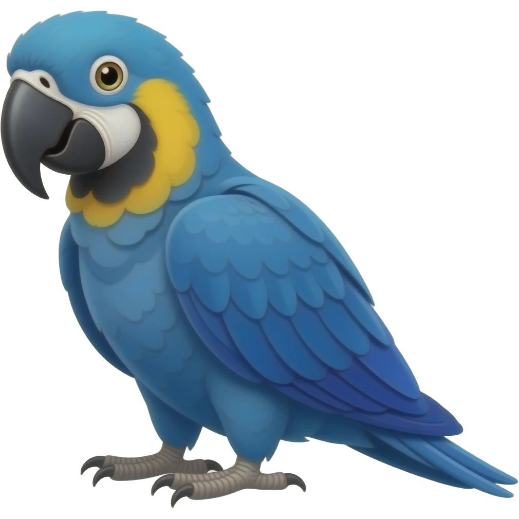 Arara azul emoji