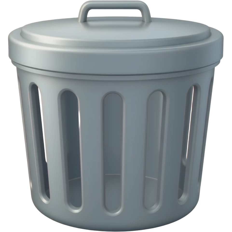 trash can emoji