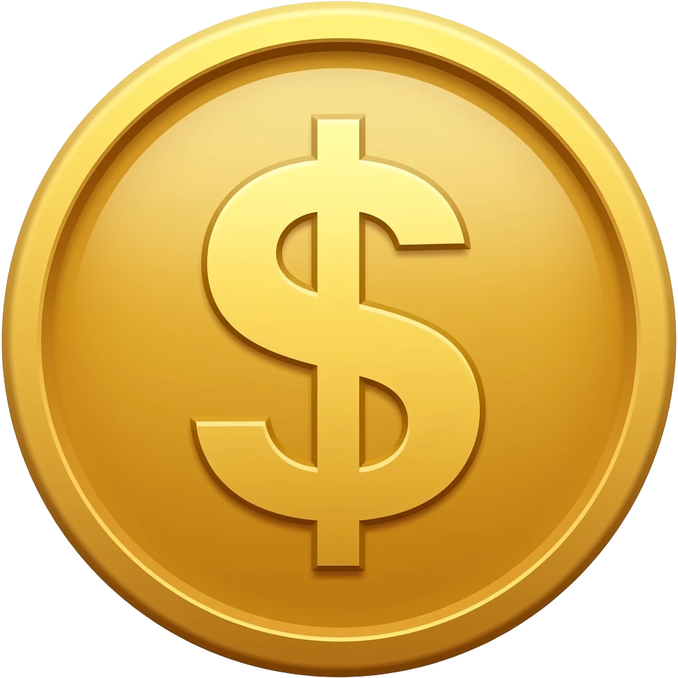 Make a wish coins emoji