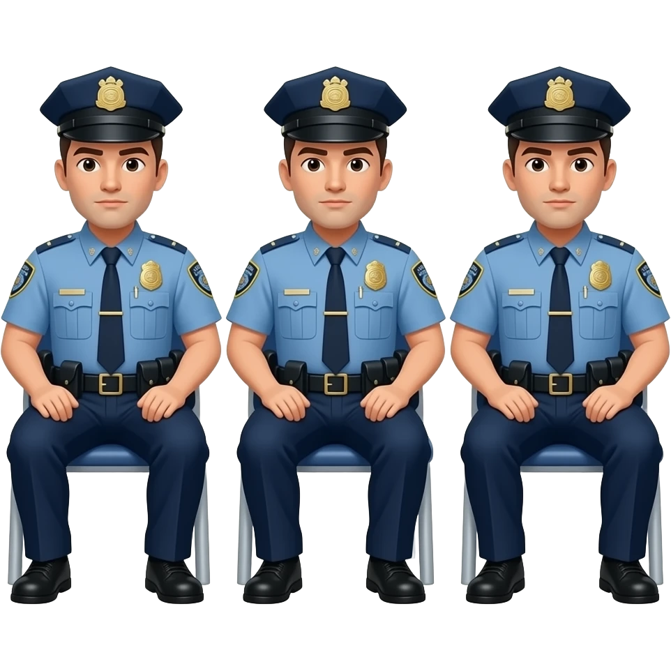 oan officers stressed because they are waiting emoji
