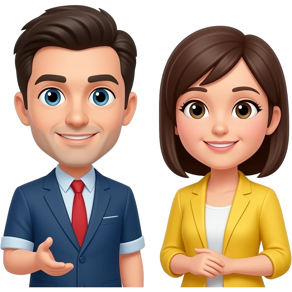 two people talking emoji