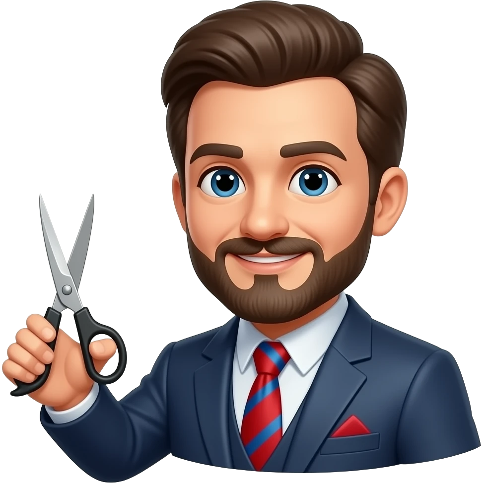 Edward scissors hands emoji