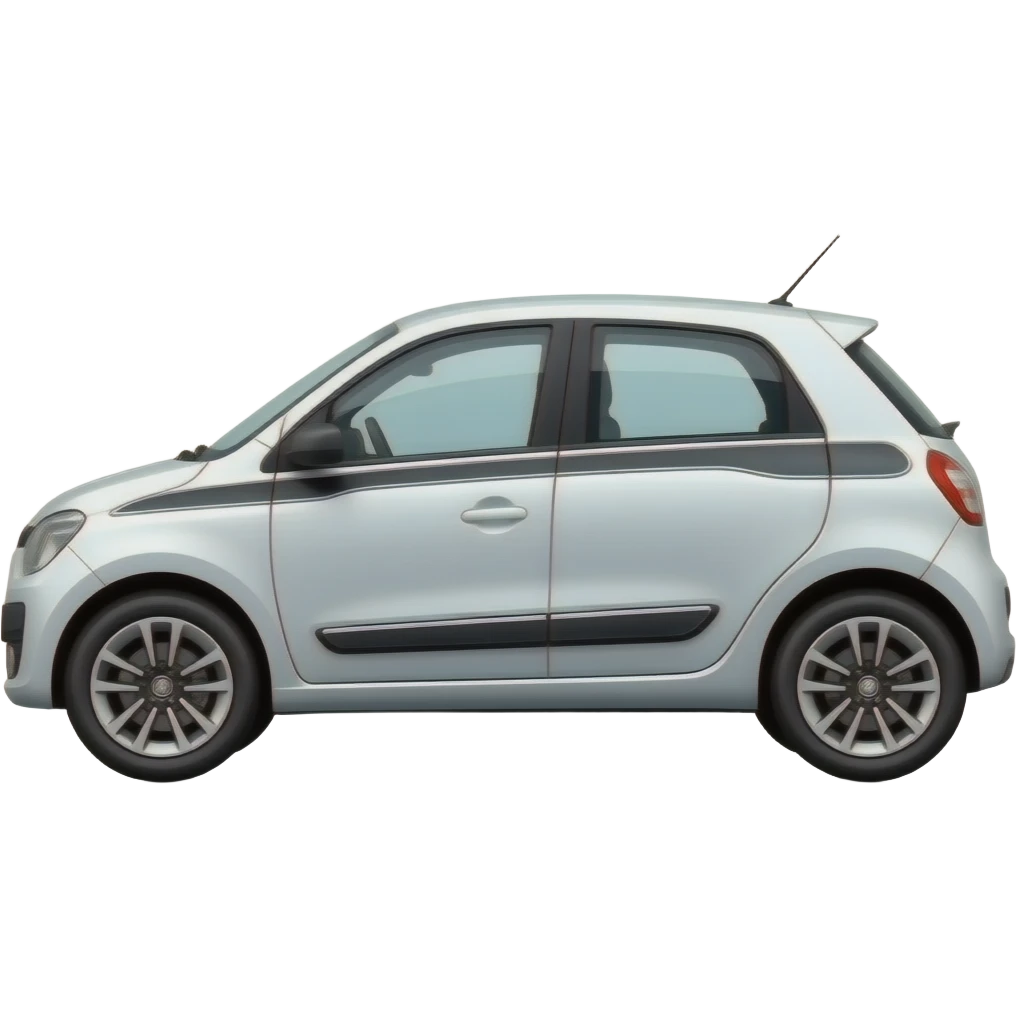 Renault Twingo side view full car emoji