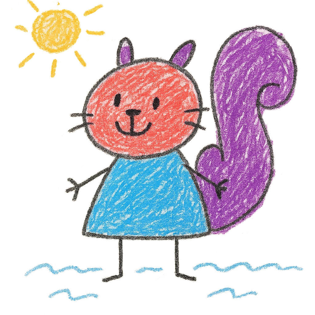 cute cartoon fat squirrel emoji