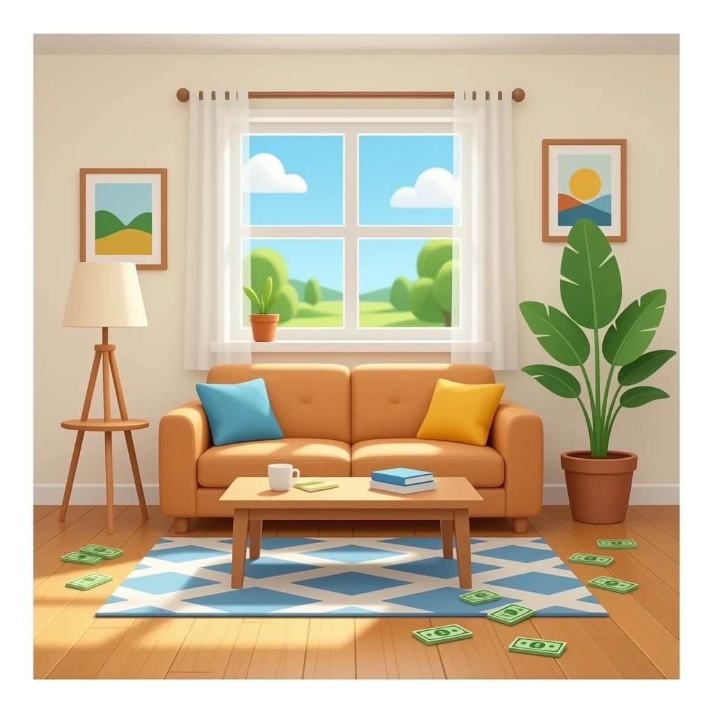 this image is perfect, remove the money on the floor emoji