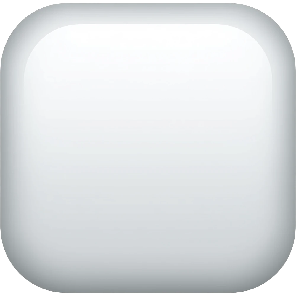 White Large Square emoji