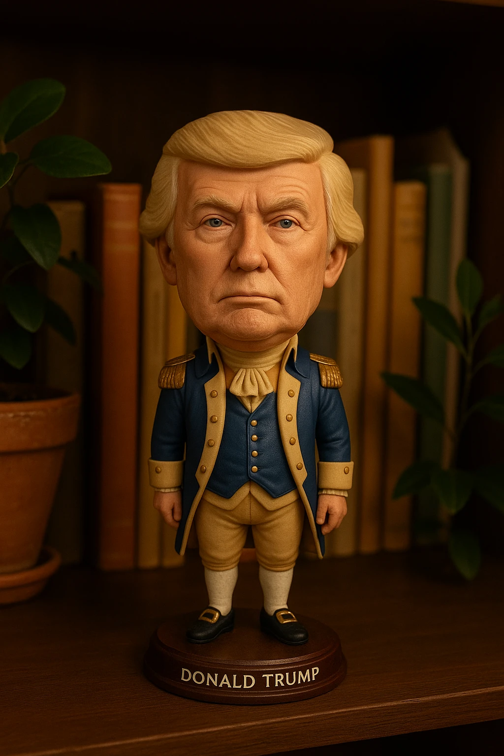 Трамп в образе Джорджа Вашингтона emoji