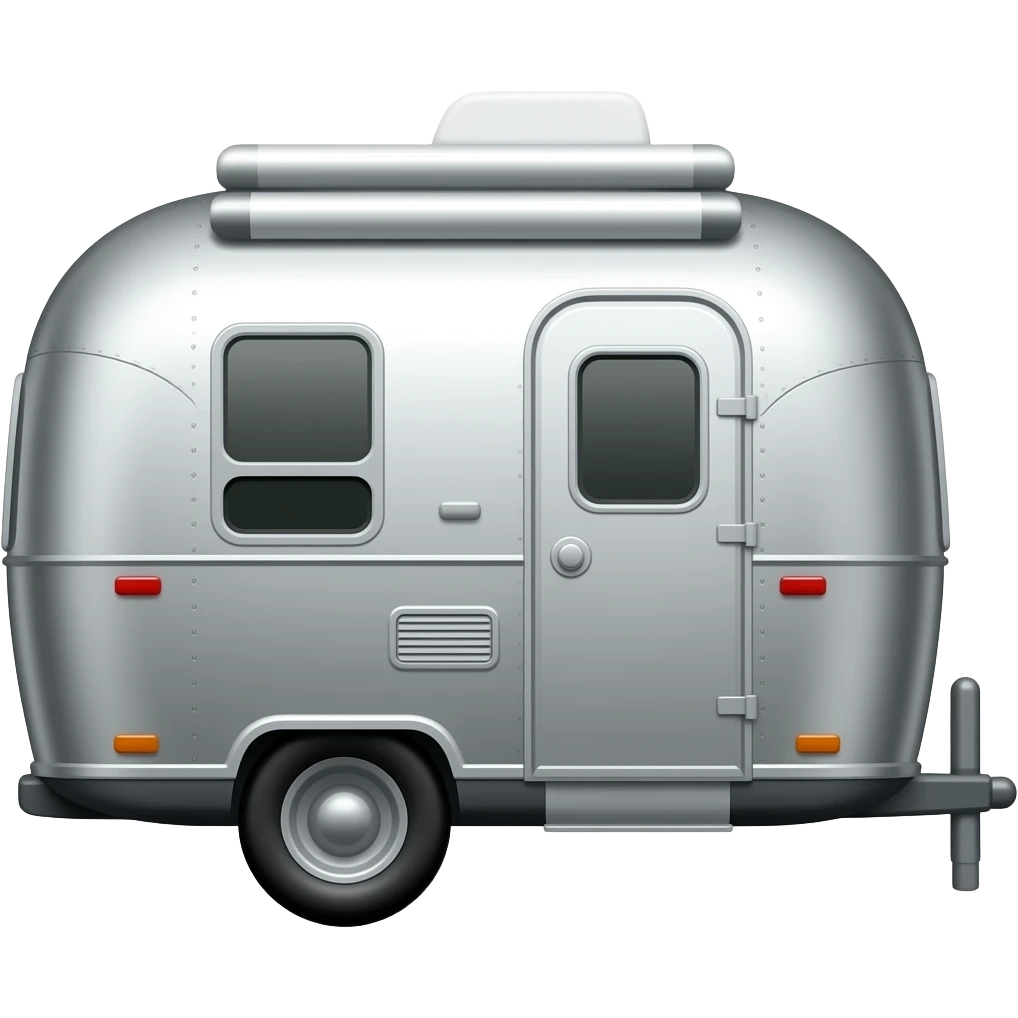 american airstream trailer emoji