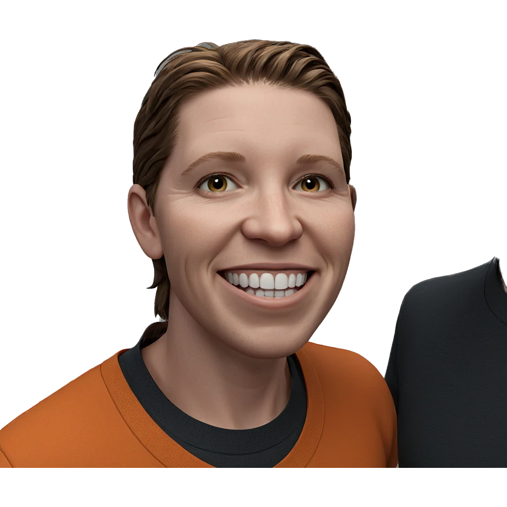 smiling boy with brown hair emoji