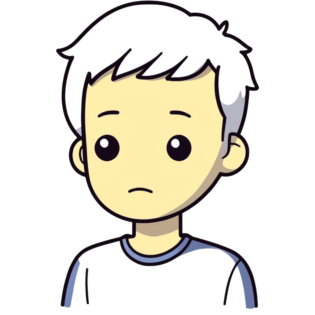 A Sad  emoji