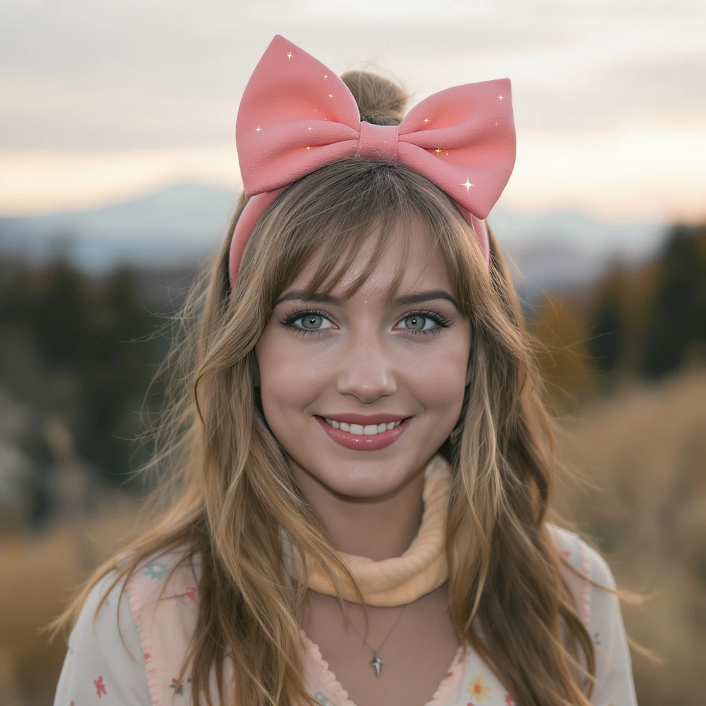 cute bow emoji with sparkles emoji