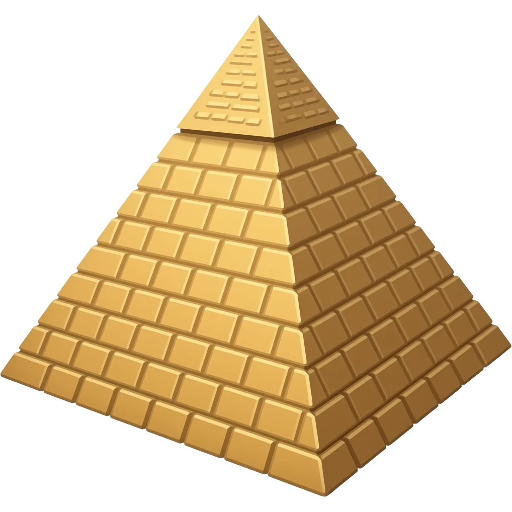 Pyramid emoji