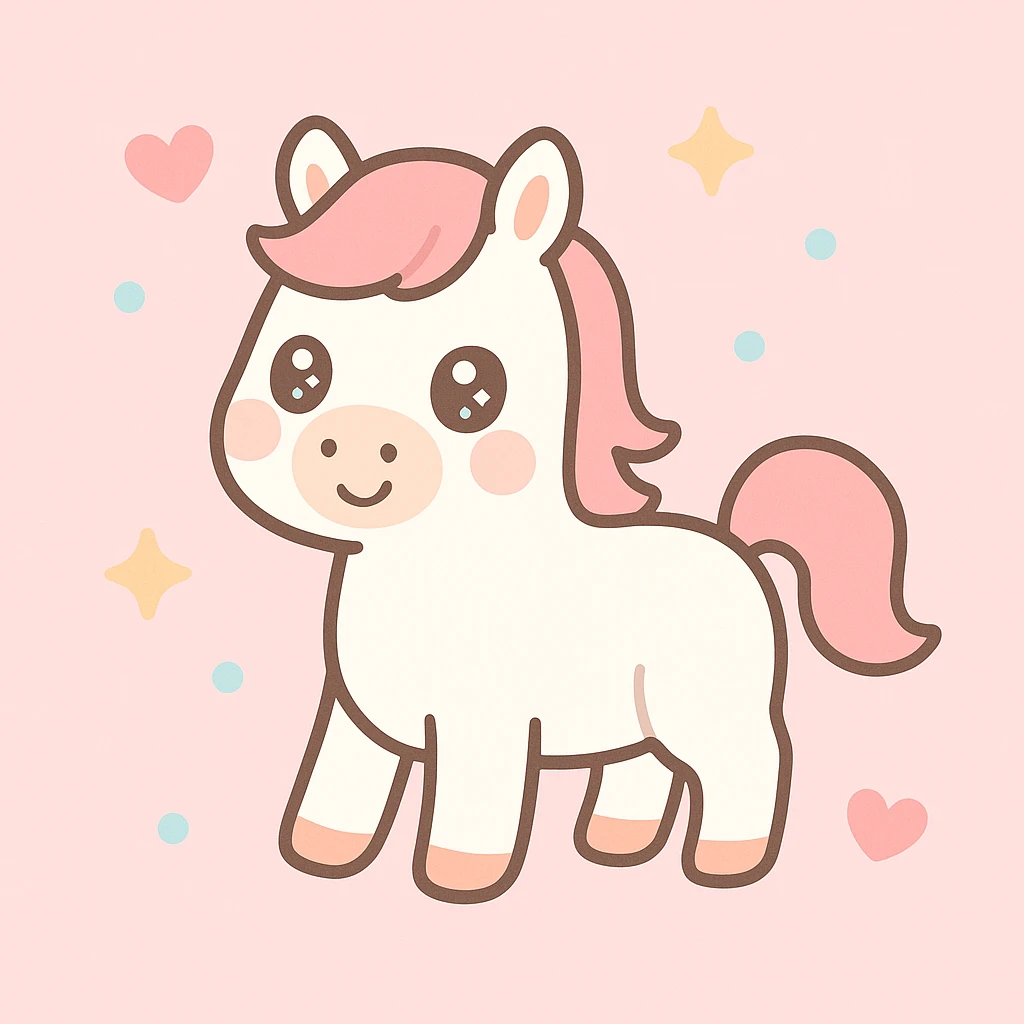 white horse emoji