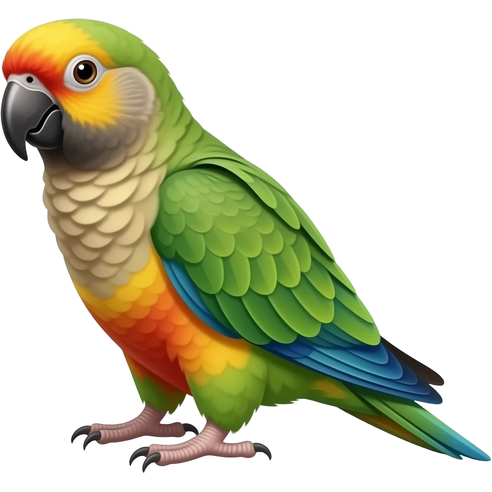 Jenday conure parrot emoji