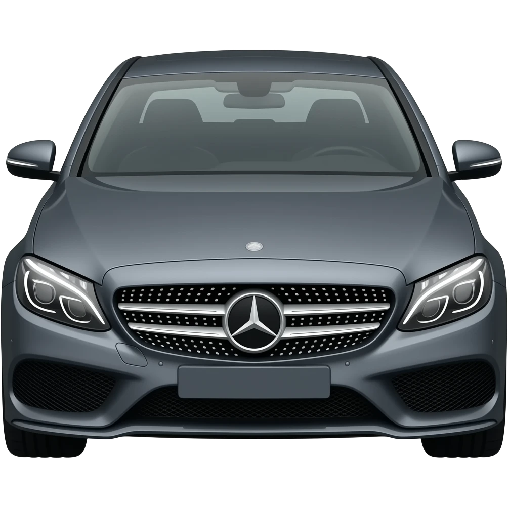 dark Graphite Grey Metallic mercedes c class w205 emoji