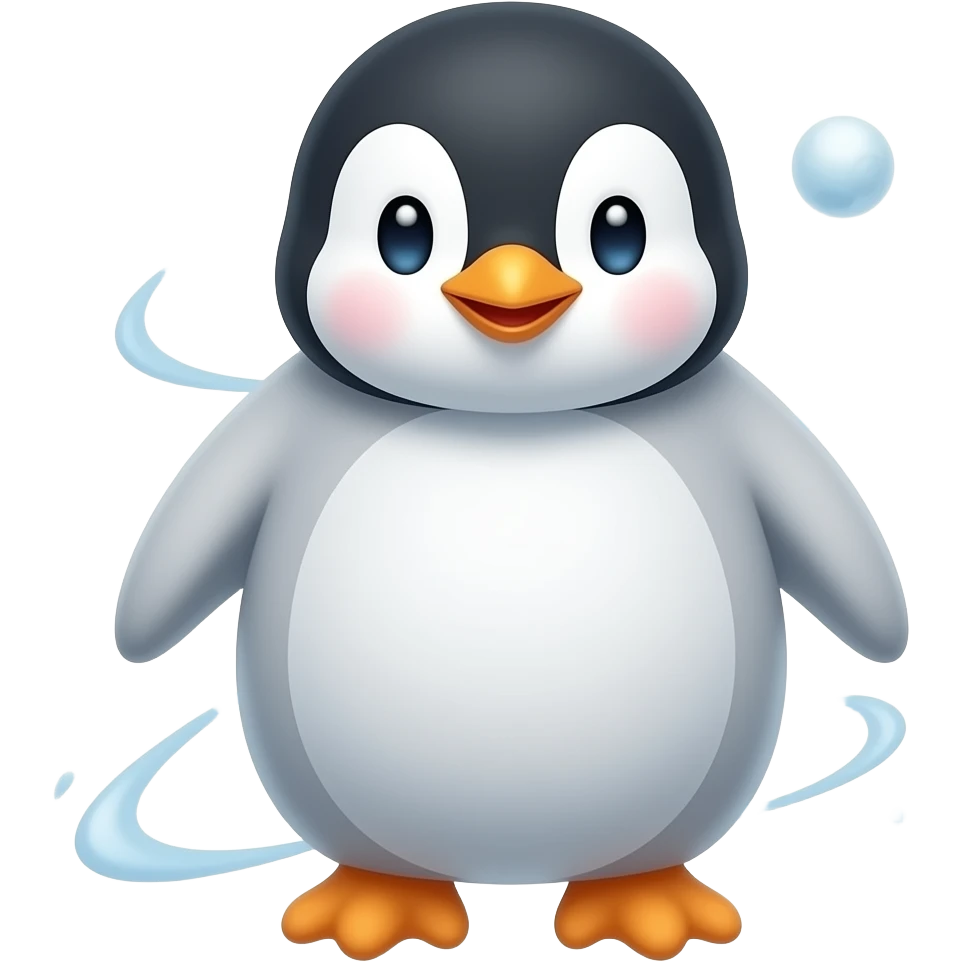 baby penguin in space emoji