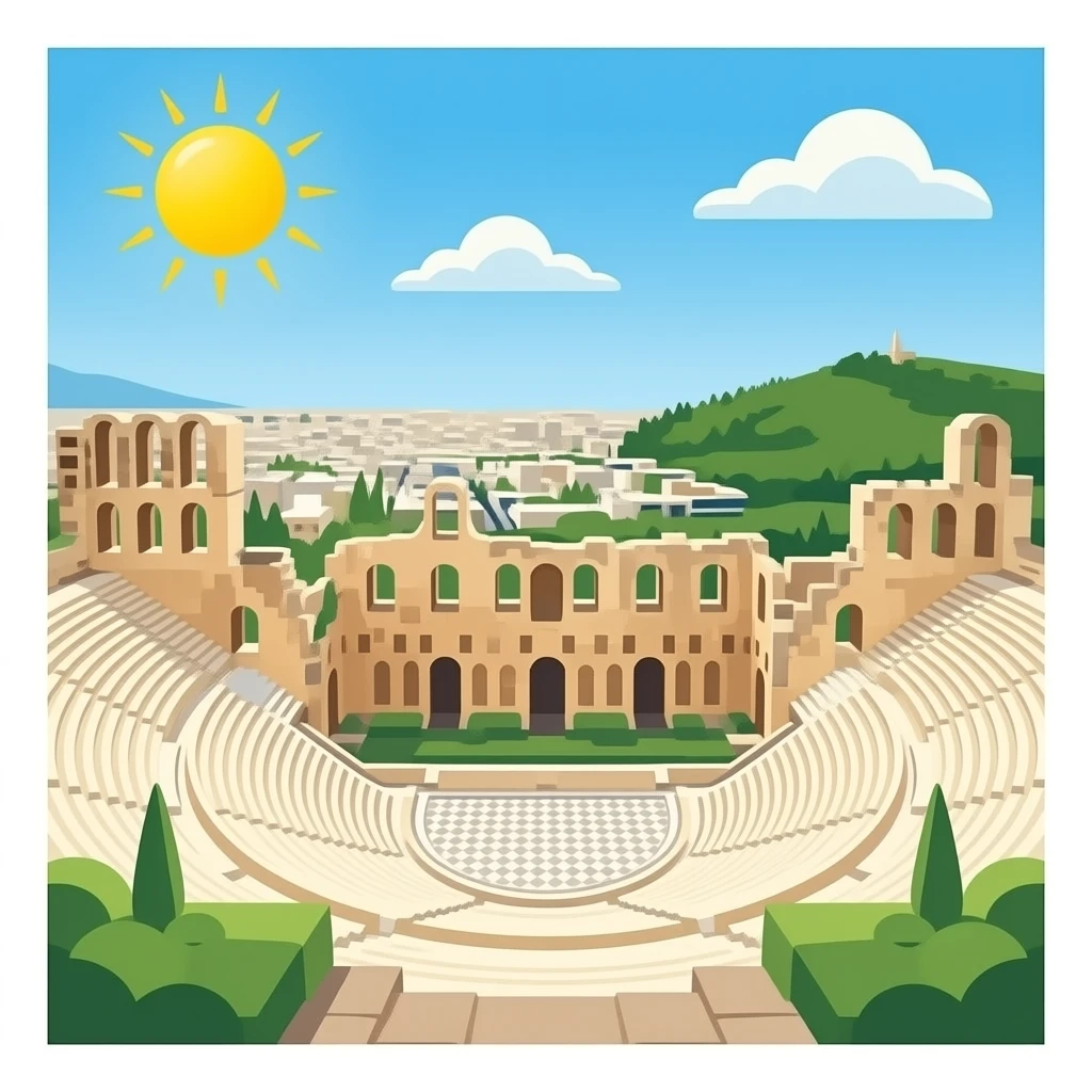 Odeon of Herodes Atticus emoji