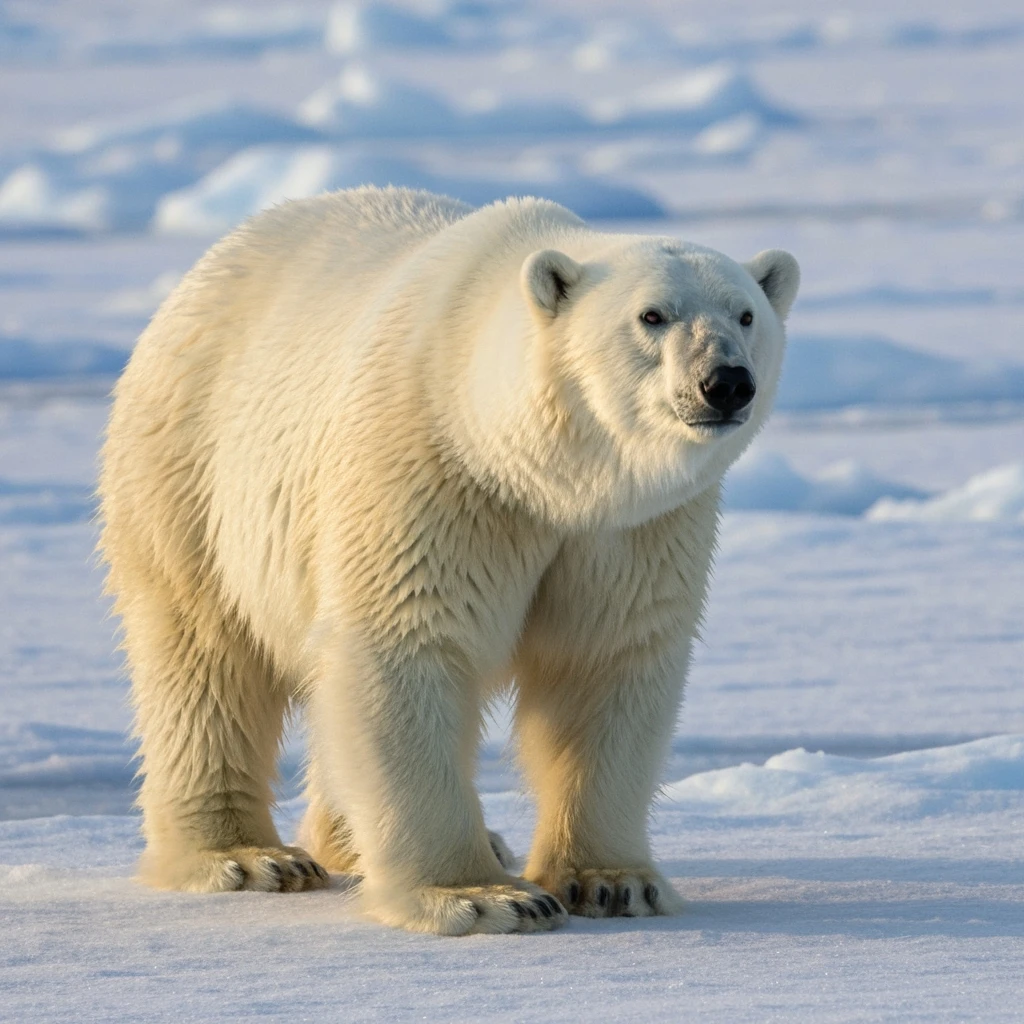 Polar bear emoji
