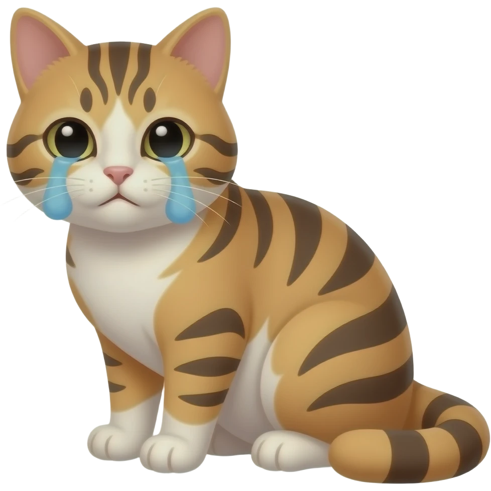 sad cat emoji