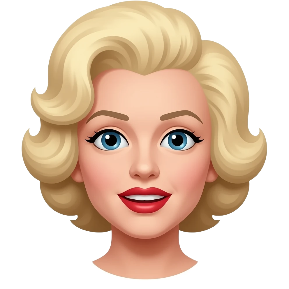 Marilyn Monroe emoji