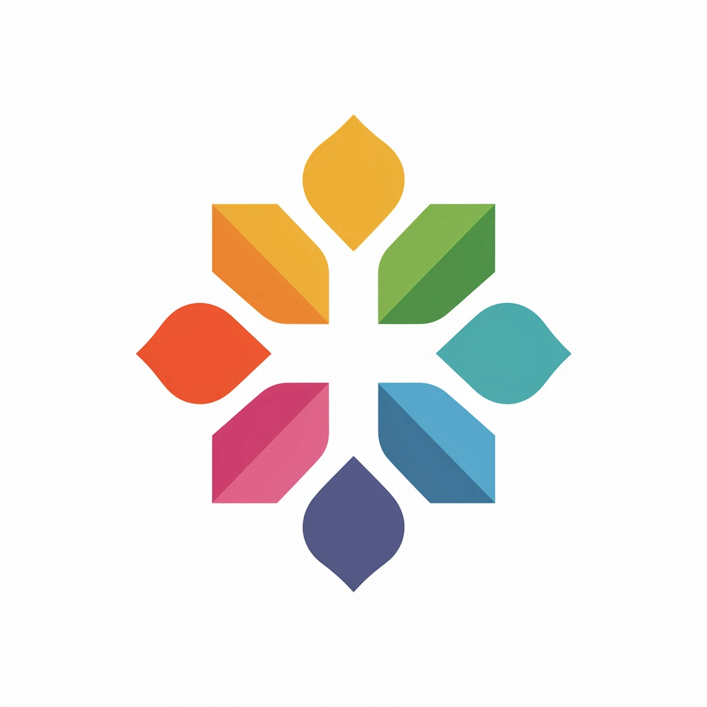 make a colorful logo of "Ideogram" emoji