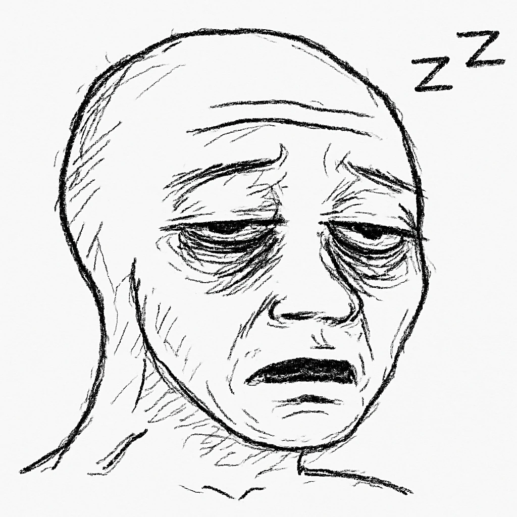 超级睏zzz的表情 emoji