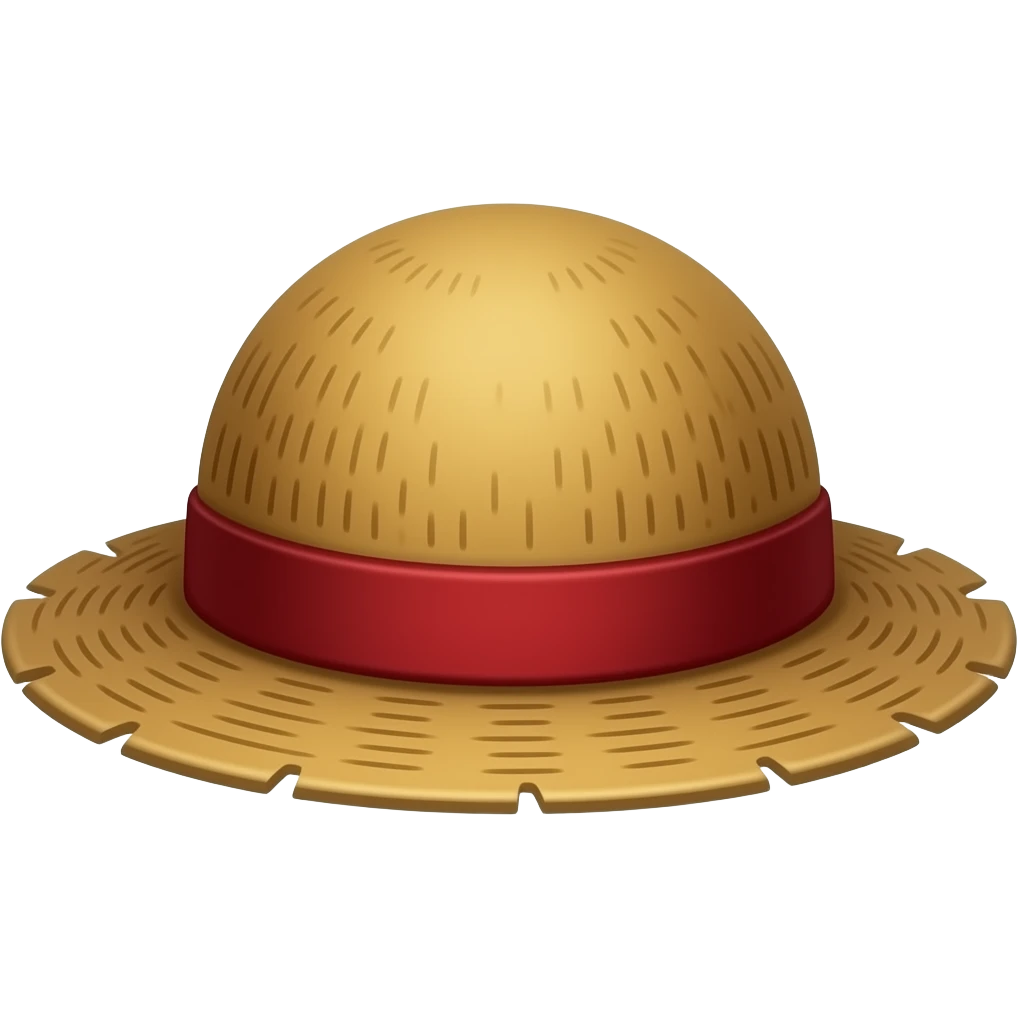 luffys hat only emoji