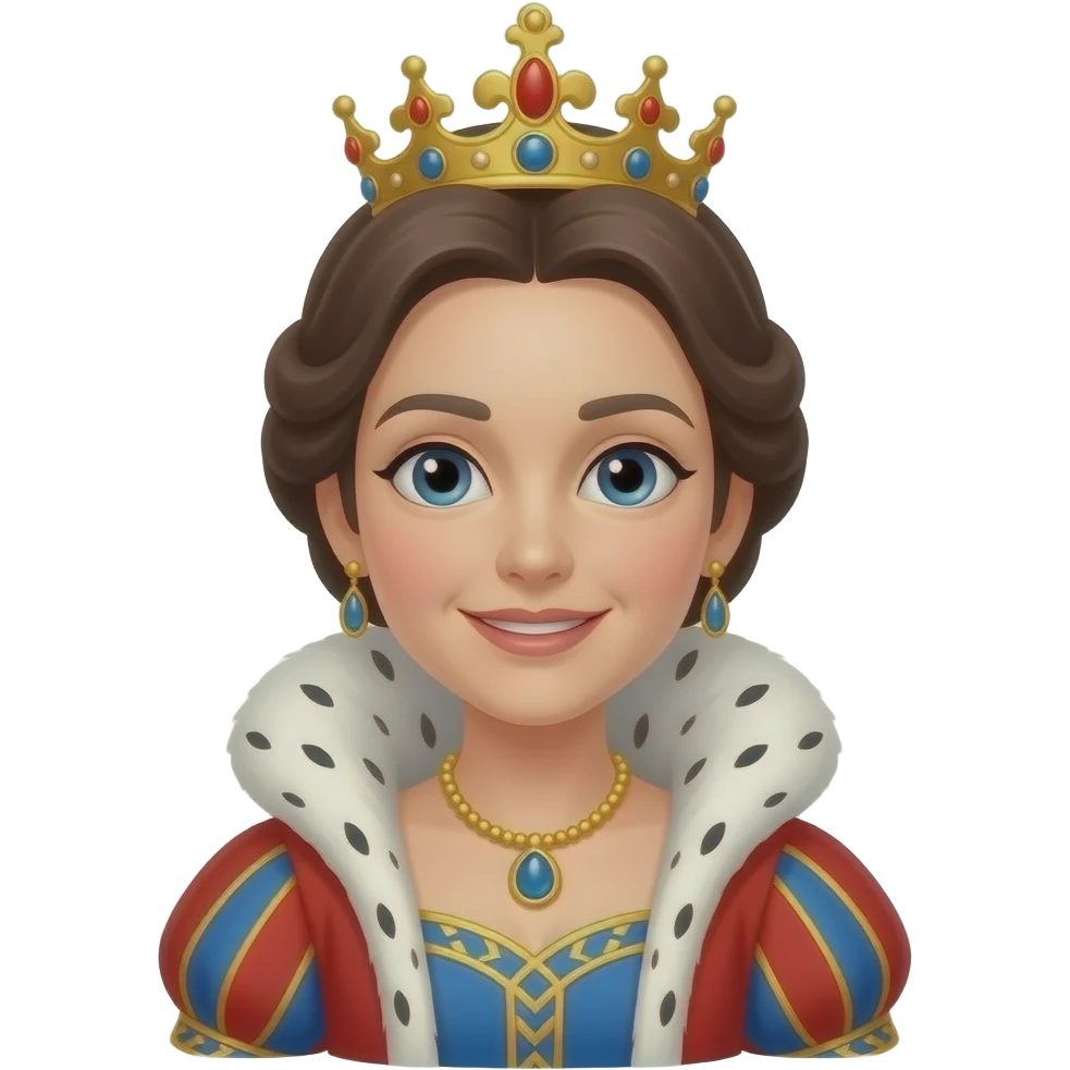 a queen emoji