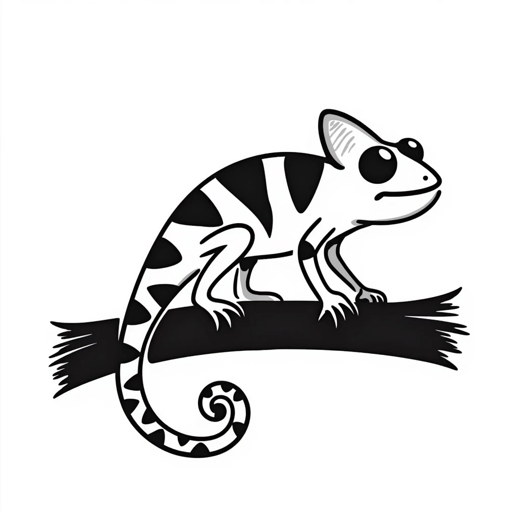 Chameleon emoji