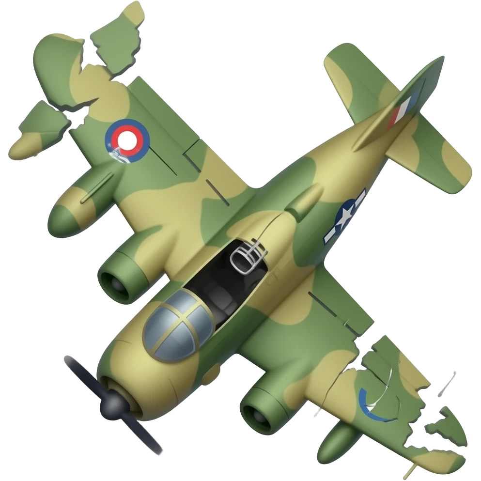 ACCIDENTE DE AVION MILITAR emoji