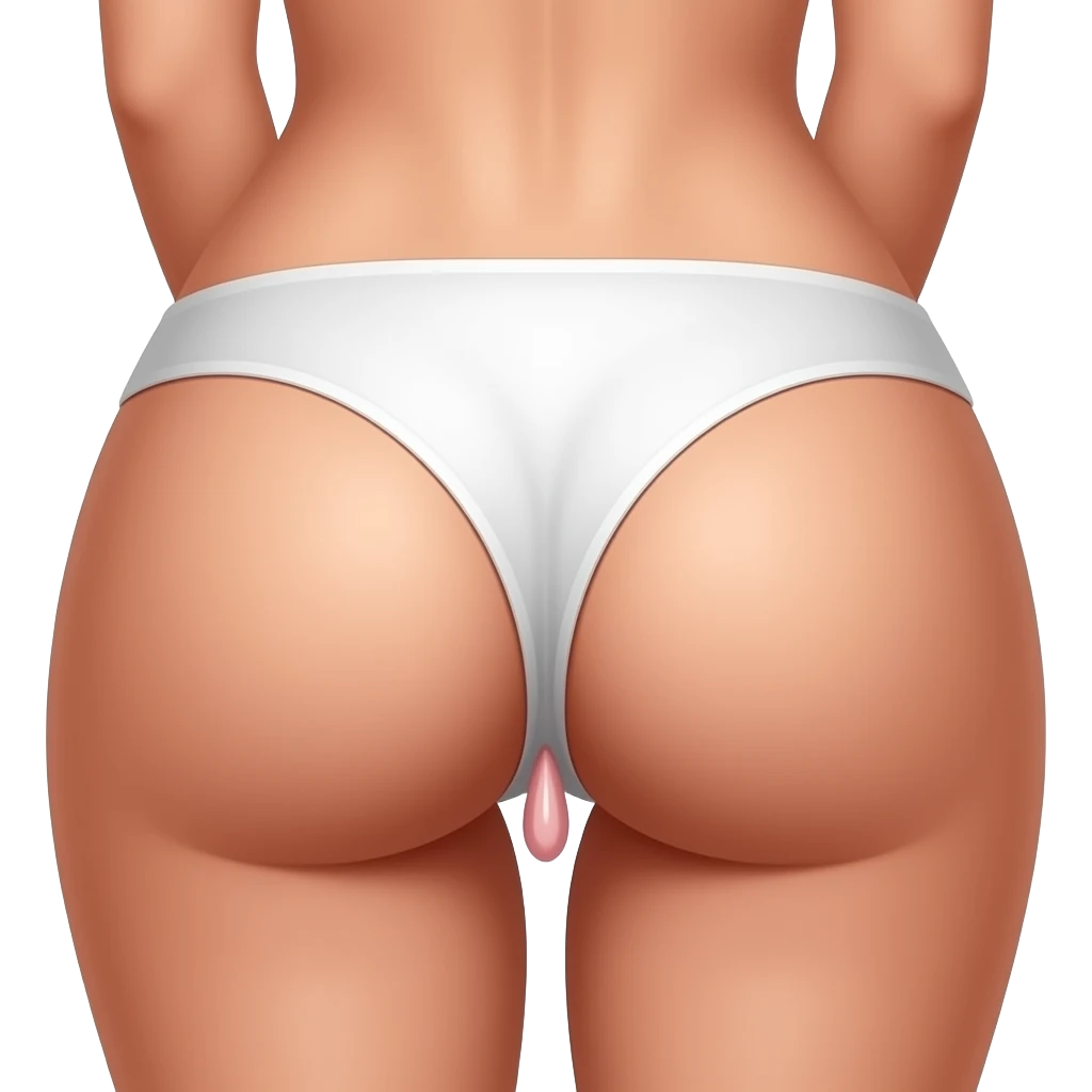 Penis circumcised stuffed in Vagina Outside view ejaculating White with Girls tits showing and ass out in thongs make dick look better emoji