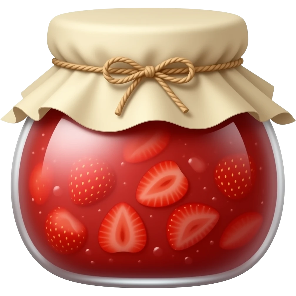 jar of strawberry jam emoji