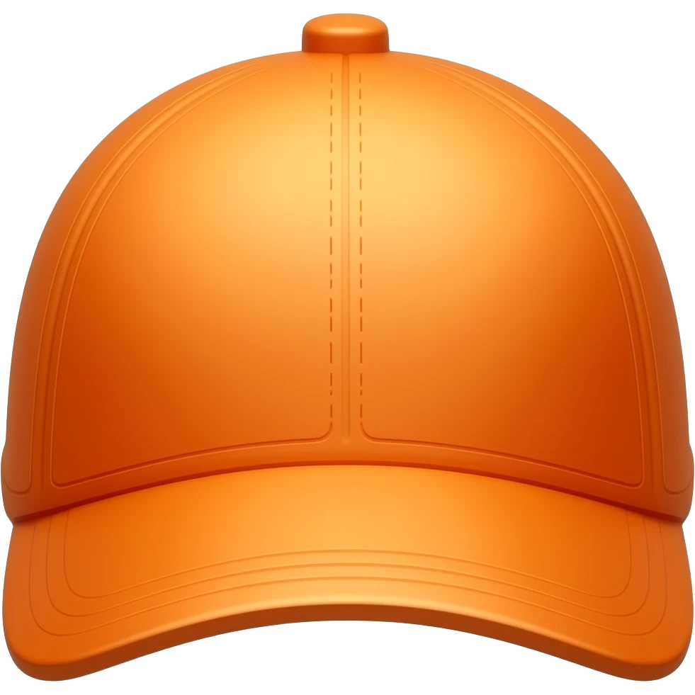 Orange cap emoji