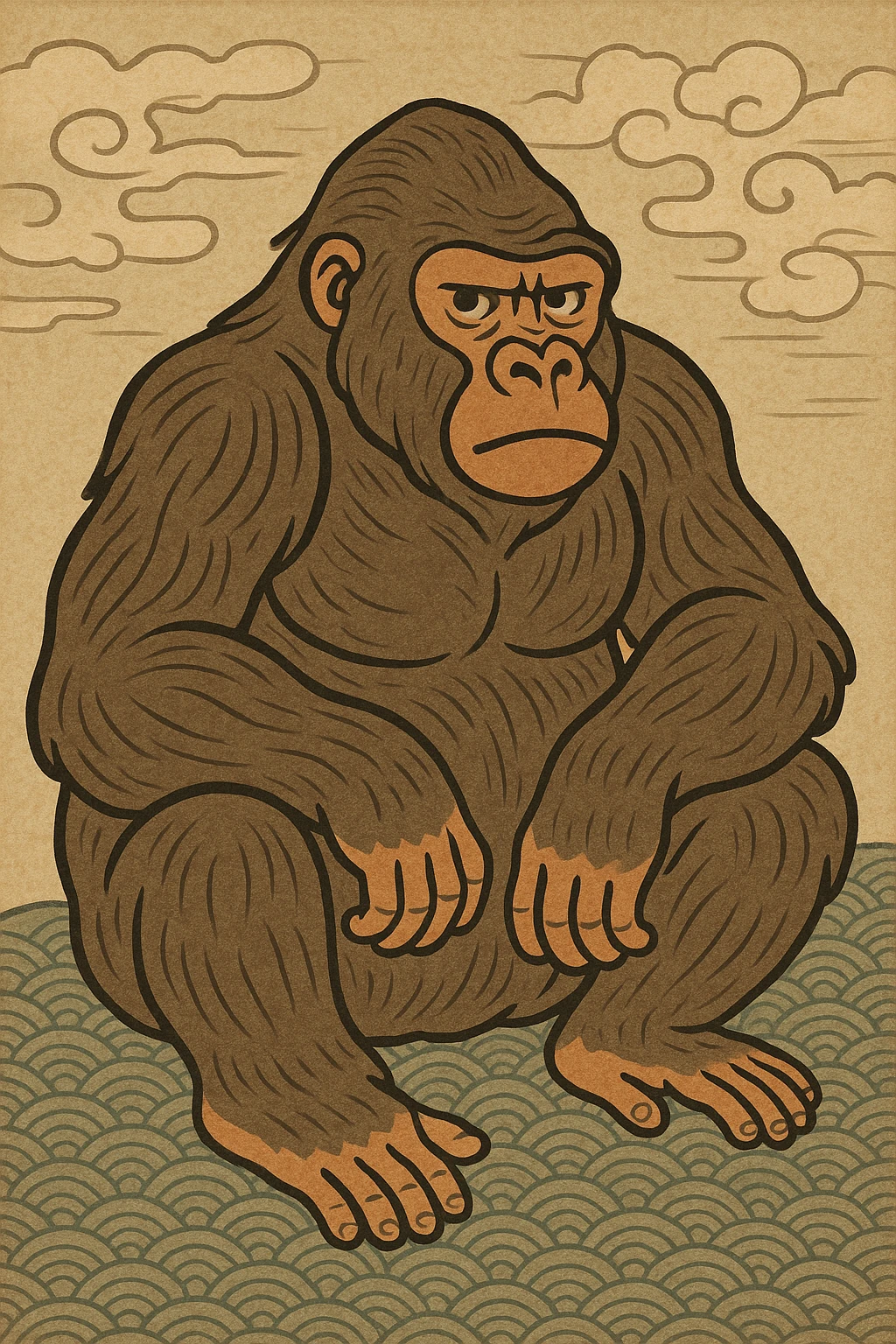 Gorilla emoji