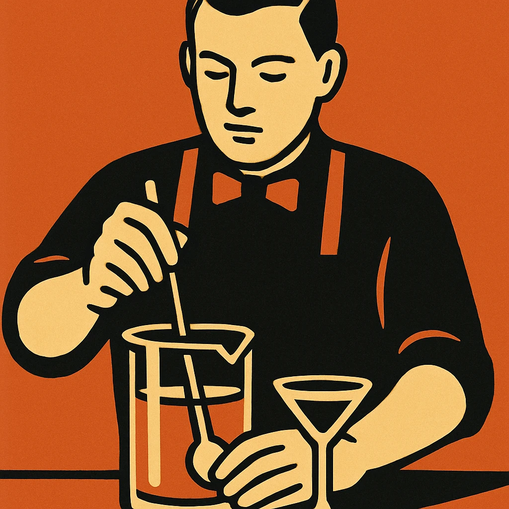bartender mixing drinks emoji