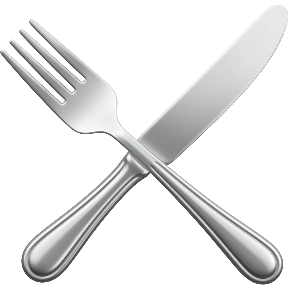 Fork knife emoji
