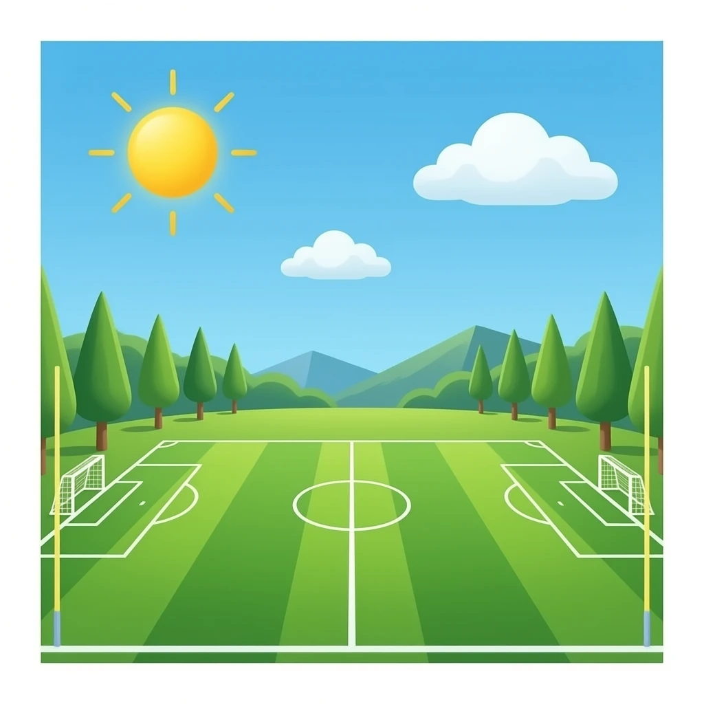 UN CAMPO DE FURBOL emoji